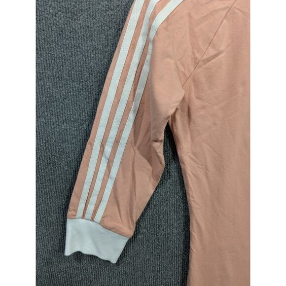 Adidas 3-Stripes Dress Womens Small Sporty Pullover Stretch 90s Y2K Style - Picture 3 of 12